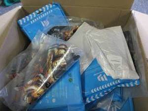 box of new overstock items ...