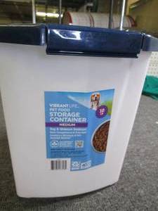 10lb pet food storage container ...