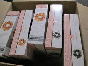 5  mini wreaths ...
