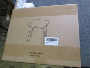 5 bamboo step stools 7.30 inch tall...