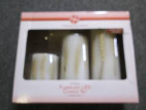 flameless LED candle set ...