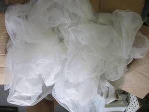 box of mosquito netting ...