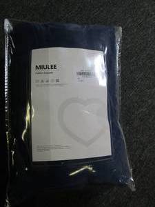 52 inch x 84 inch 2 pack of blue cu...