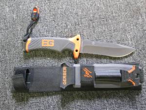 gerber knife and holster 10 inches ...