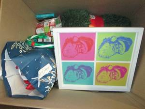 box of christmas overstock ...
