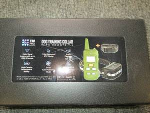 new dog training collar with remote...