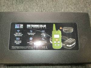 new dog training collar with remote...