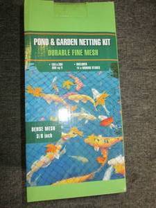 new pond and garden netting kit ...