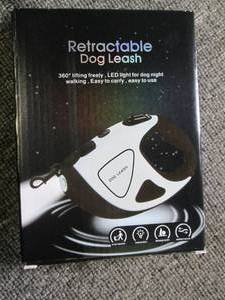 retractable dog leash with light ...