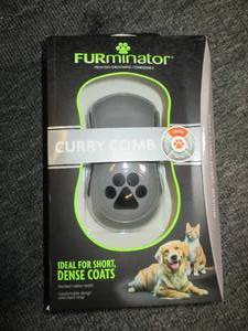 furminator curry comb ...