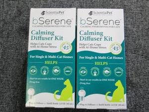 2 calming diffuser kits helps cats ...