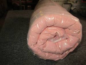 28 inch x 28 inch pink calming dog ...