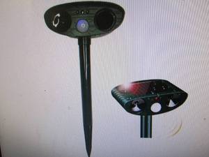 Solar Animal Repeller Outdoor Ultra...