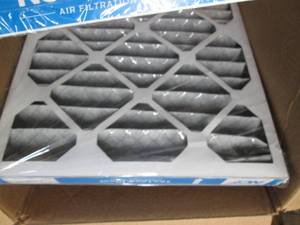 6 Each 16x16x2 inched Pleated Air F...