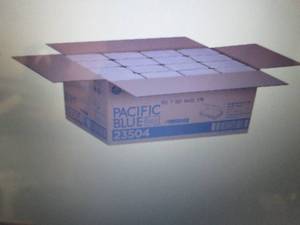 Pacific Blue Basic S-Fold Recycled ...