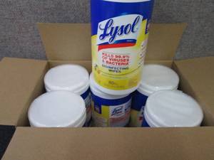 LYSOL Disinfecting Wipes Canister,...