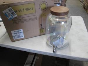 2 Irredescent Beverage Dispensers...
