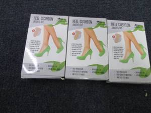 3- 4pr pks Heel Cushions Inserts Se...