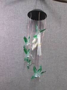 Solar Hummingbird Windchimes...