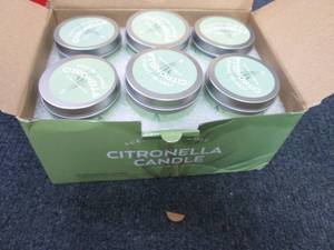 Pack of 12 Citronella Candles in Ti...