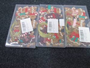 3- 12 pks Gingerbread Ornamnets...
