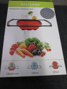 3 pc Collapsible Collander Set ...