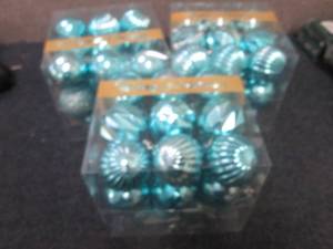3- 34 ct Christmas Ornaments...