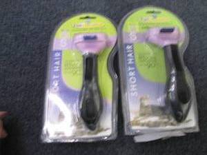 2 Furminator Small Pet Deshedding T...