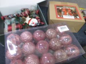 Plaid Ornaments, Pink Ornaments, Tr...