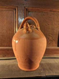 lot 23 image: Terracotta Water Vessel Jug