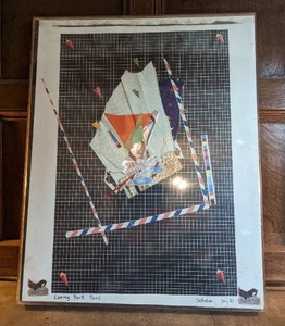 lot 45 image: Framed Study For International Finance 2 Art