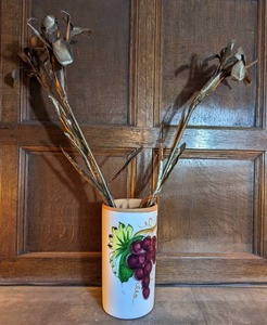 lot 55 image: Vintage Metal Flowers In Vase