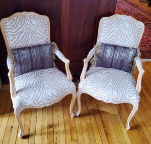 lot 176 image: Armchairs