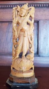 lot 183 image: Wooden Deity