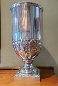 lot 103 image: Silver Toned Planter II