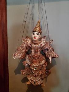 lot 114 image: Thai Inspired Marionette I