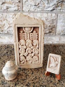 lot 143 image: Three Pieces Of Stone Artwork