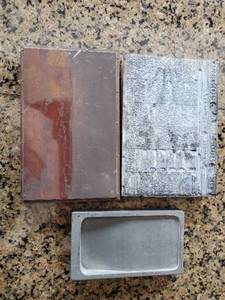 lot 322 image: Print Blocks And Ink Stone