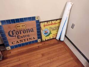 lot 413 image: Beer Signs