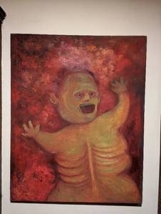 lot 439 image: Oil Painting