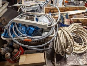 lot 474 image: Misc. Hand Tools and Supply Lot