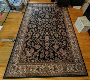 lot 271 image: Black Area Rug II