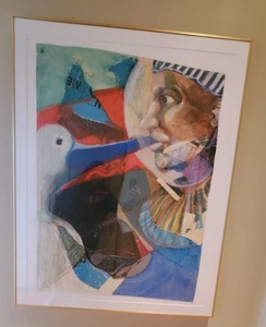 lot 239 image: Framed Boy Blue By Tom Riggle