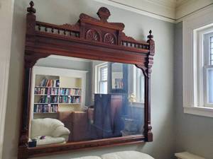 lot 248 image: Large Wall Mounted French Revival Mirror