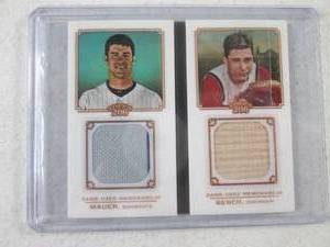 Topps 2010 Johnny Bench - Joe Mauer...