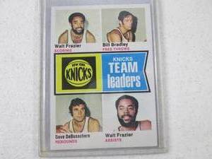 Topps 1969 Knicks Team Leaders...