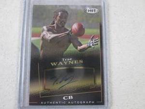 Sage 2015 Trae Waynes Autographed...