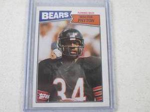 Topps 1987 Walter Payton ...