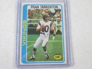 Topps 1978 Fran Tarkenton...