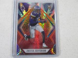 Panini 2020 Justin Jefferson Rookie...